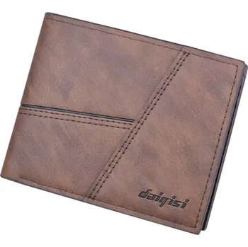 Peněženka Pánská peněženka Daiqisi Adan - Tmavě Hnědá KP-35889