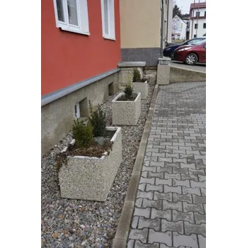 Truhlík Flores 1000 mm přírodní