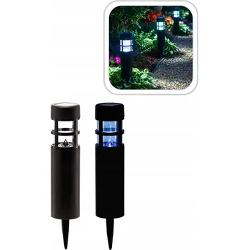 Venkovní osvětlení Solární lampa zapichovací NNLED černá 38,5 cm 1 ks