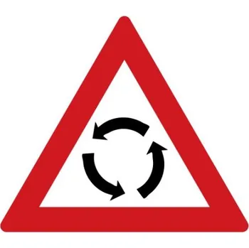 Dopravní značení Dopravní značka A4 - Pozor, kruhový objezd
