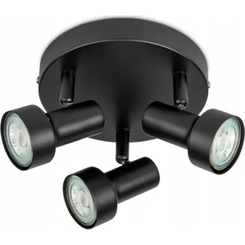 Kulatý Stropní Svítidlo Livarno Home , černá