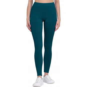 Dámské legíny Dámské legíny dlouhé legíny viskóza BLV50-147 Zelená XL