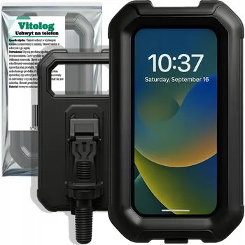 Pouzdro na mobilní telefon VODĚODOLNÝ DRŽÁK NA KOLO POUZDRO NA TELEFON GPS, OBAL NA ŘÍDÍTKA