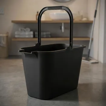 kbelík Plastový obdélníkový kbelík na mop ALTOM DESIGN 12 l černý