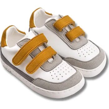 Dívčí obuv MURIS PETRA Mini dětské barefoot celoroční boty, Mustard Velikost: 22