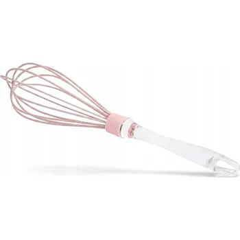 Šlehací metla Silikonová metla šlehací metla kuchyňská na pěnu z vajec Altom Design růžová