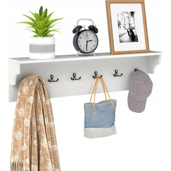 Věšák Šatní ramínko Costway bílý