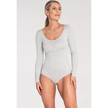 Dámské spodní prádlo Světle šedé klasické dámské body M1038 Grey Velikost: XL