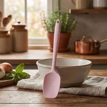 Obracečka Kuchyňská silikonová lopatka ALTOM DESIGN 27 cm růžová