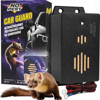 Odpuzovač zvířat AUTOMOBILOVÝ ODPUZOVAČ KUN, MYŠÍ A POTKANŮ ULTRASONICKÝ CAR GUARD NO PEST