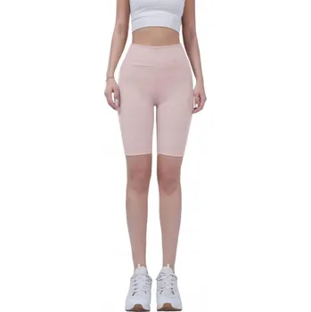 Dámské legíny Dámské bavlněné legíny cyklistické šortky žebrované barva kraťasy krátké sportovní