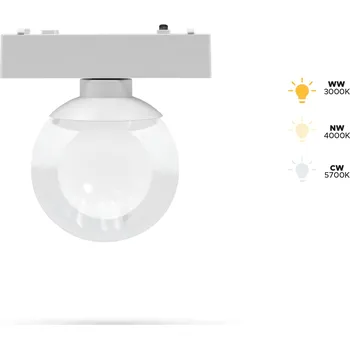 Lištový reflektor Automat-on 1 x 6 W 0,115 m