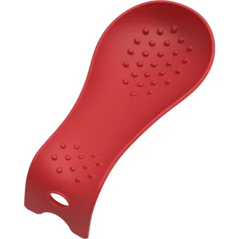 Organizace kuchyně Silikonový odkladač na lžíce | Odolný do 260 °C Barva: Červená