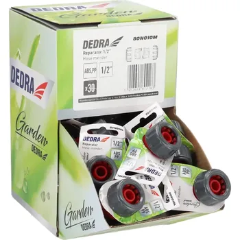Zavlažovač Hadicová spojka 1/2"",krabička 30 ks DEDRA 80N010M