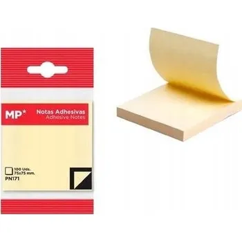 Samolepicí bločky 75x75mm 100 listů MP Main Paper