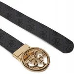 GUESS Černý oboustranný pásek Noelle M