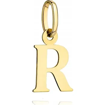 Přívěsek ZLATÝ PŘÍVĚSEK 585 PÍSMENO R