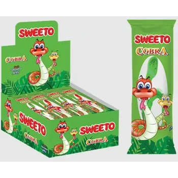 Bonbon Želé SWEETO 30 g COBRA (ovocné želé KOBRA)
