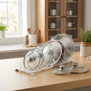 Závěsný držák na poklice PRIMPOL bílý