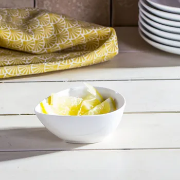 Porcelánová miska na dipy KROPLA bílá 100 ml