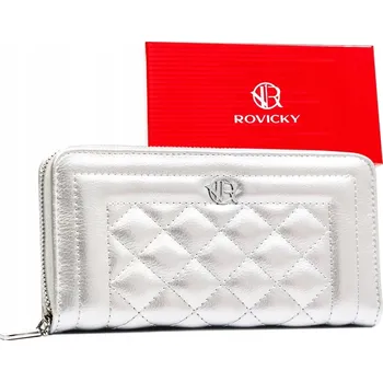 Peněženka Rovicky peněženka eko kůže stříbrná - dámská