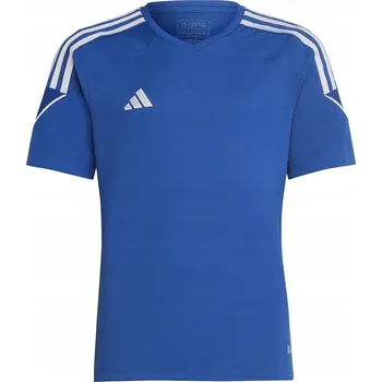 Chlapecké tričko Adidas dětské tričko modré polyester velikost 128