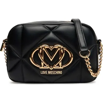 Kabelka Dámská kabelka přes rameno JC4038PP1NL Love Moschino Barva: Černá