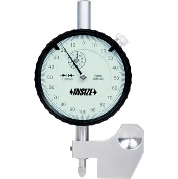 Výškoměr Mechanický výškoměr mini s úchylkoměrem INSIZE 2147 Rozsah: 0–±5 mm, Dělení: 0,01 mm