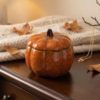 Šperkovnice Porcelánová šperkovnice ALTOM DESIGN DYNIA 10 cm oranžová