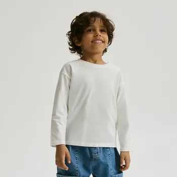 Chlapecká mikina Reserved - Dlouhý bavlněný rukáv 3 ks - krémová - XX245-01X - XX245-01X-86