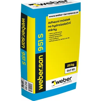 Omítka Saint-Gobain Construction Products CZ a.s. webersan 951 S 25kg