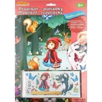 ARTLOVER Propisovací obrázek Červená Karkulka