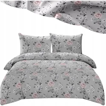 Povlečení Povlečení 140x200 polštář 70x80 Sada povlečení přikrývka 2 díly Květiny 2549