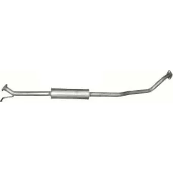 Střední díl výfuku Výfuk - střední tlumič - díl výfuku OPEL Agila B 1.2i 16V, SUZUKI Splash 1.2i 16V (25.16)