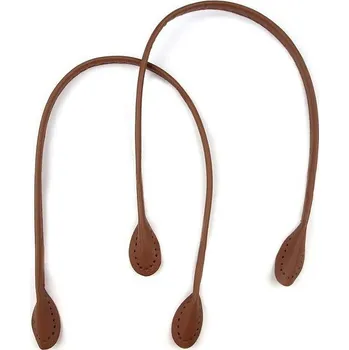 Ucha z eko kůže hnědá koňak