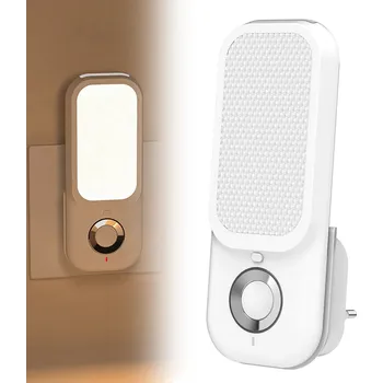 Noční světlo Noční lampa LED se senzorem pohybu DO ZÁSUVKY světlo