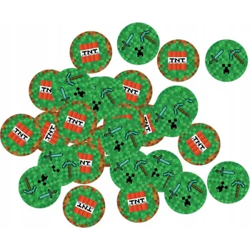 Konfeta Narozeninové konfety Pixely - 36 ks Narozeniny