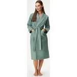 Bavlněný vaflový župan Afra dlouhý