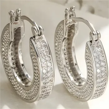 Náušnice Náušnice ChD - 38971 - Stříbrná KP-38971