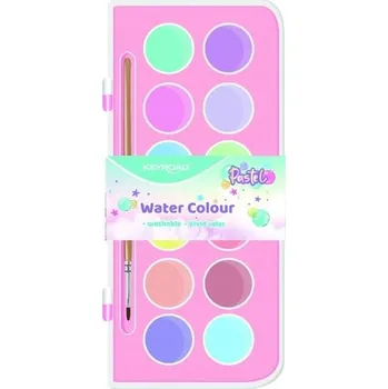 Vodová barva Akvarelové barvy Keyroad 12 ks