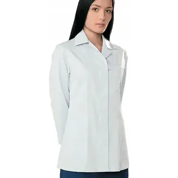 Dámská mikina Mikina zdravotnická bílá dámská s dlouhým rukávem - HELENA - 34