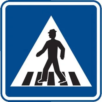 Dopravní značka Dopravní značka - Přechod pro chodce
