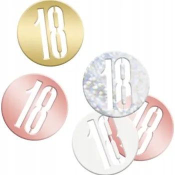 Konfeta Konfety k 18. narozeninám Unique