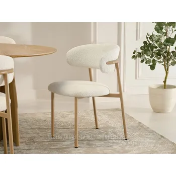 Jídelní židle Židle Mebel-Partner látka béžová 1 ks