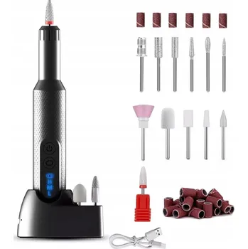 BRUSKA NA NEHTY MANIKÚRA PEDIKÚRA PROFESIONÁLNÍ BEZDRÁTOVÁ SADA