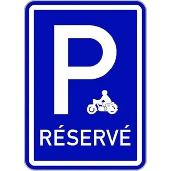 Dopravní značení Dopravní značka - Vyhrazené parkoviště pro motocykly