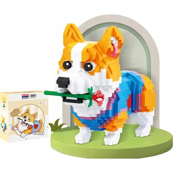 ostatní stavebnice Stavebnice QBI Corgi s květinou 997 dílů