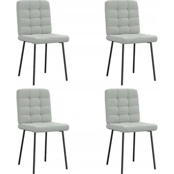 Jídelní židle Jídelní židle VidaXL, 45 x 54 cm, šedá