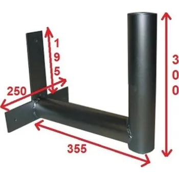 Dopravní značení Držák pro dopravní zrcadlo na zeď