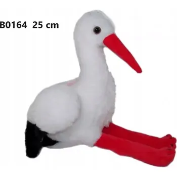 plyšák PLYŠÁK ČÁP 25CM SEDÍCÍ OD SUN-DAY